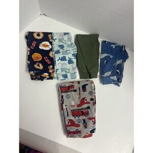 5 Piece /pair Lot Boys 2T Pajama Pants
